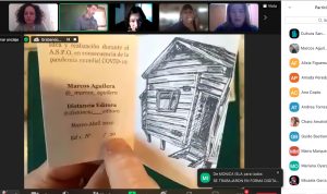 Se realizó exitoso primer encuentro del taller virtual de Minizines y Miniprints