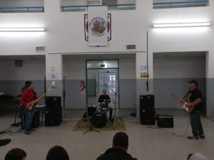 El músico Jorge Araujo brindó una clase abierta de batería y un encuentro de músicos en vivo