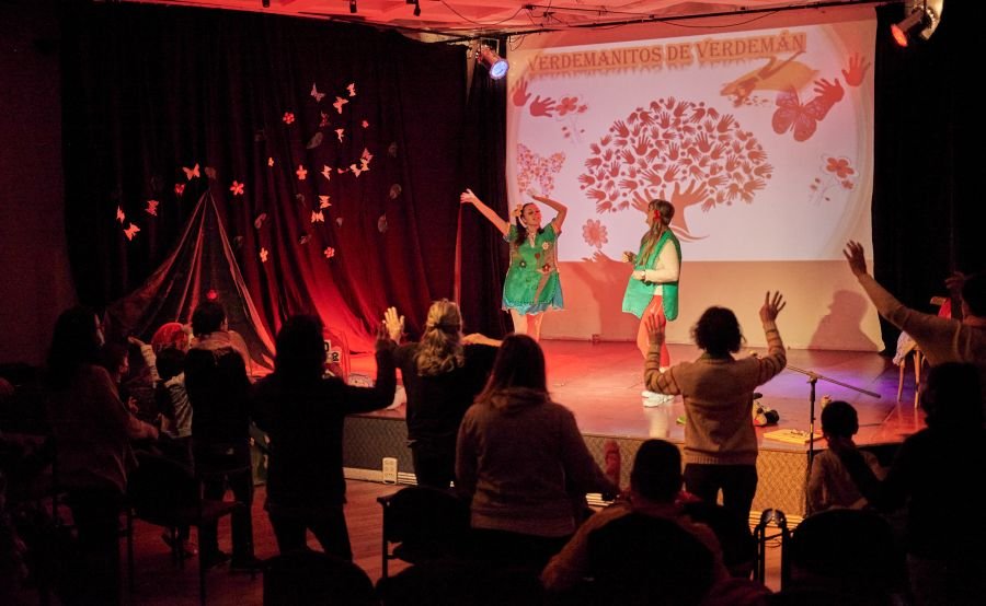 “A Todo Teatro” presentó "Verdemanitos de Verdeman"