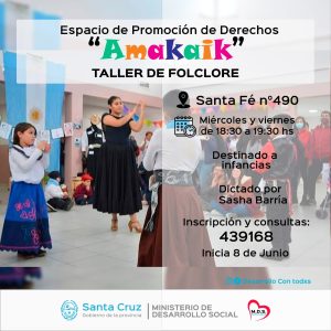 Se abre la inscripción a talleres para infancias y adolescencias en el Espacio Amakaik