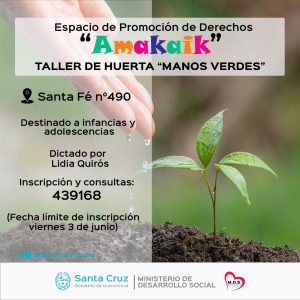 Se abre la inscripción a talleres para infancias y adolescencias en el Espacio Amakaik
