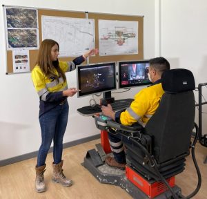 El primer Sistema de Teleoperación Remota de minas del país llegó a Santa Cruz de la mano de Newmont Cerro Negro