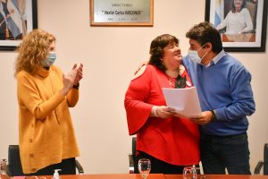 Fabiola Carrasco fue puesta en funciones como Vocal por el Ejecutivo en la Caja de Previsión Social