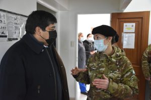 Salud mantuvo una reunión de trabajo con autoridades del Hospital Militar de Río Gallegos