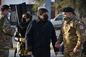 Salud mantuvo una reunión de trabajo con autoridades del Hospital Militar de Río Gallegos