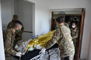 Salud mantuvo una reunión de trabajo con autoridades del Hospital Militar de Río Gallegos