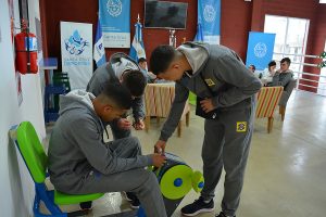 El selectivo de vóley Sub 19 de Brasil llegó a Santa Cruz