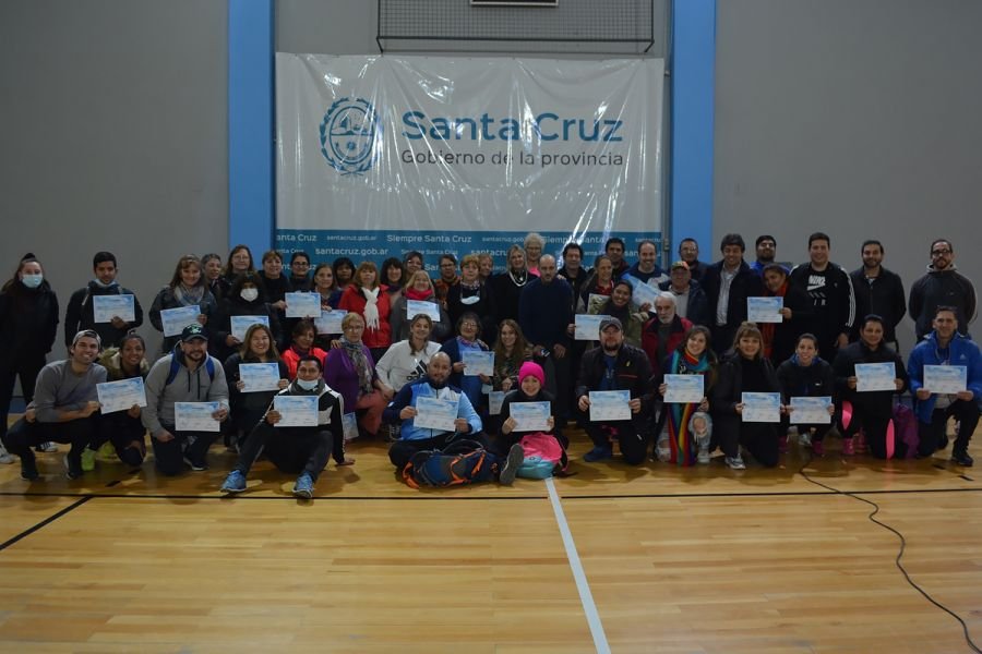 Realizaron jornada de capacitación para entrenamiento de adultxs mayores en Río Gallegos