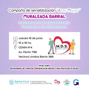 "Amor Mayor": convocan a actividades para fomentar los buenos tratos a los Adultos Mayores