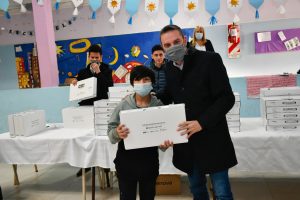 Educación impulsó la entrega de notebooks en el marco del Plan Conectar Igualdad