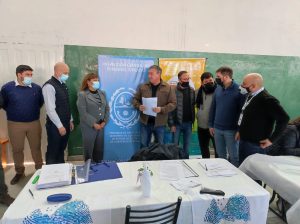 Autoridades del Gobierno de Santa Cruz desarrollaron agenda de trabajo en Caleta Olivia