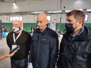 Autoridades del Gobierno de Santa Cruz desarrollaron agenda de trabajo en Caleta Olivia