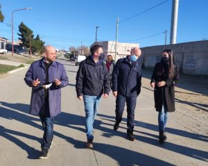 Autoridades del Gobierno de Santa Cruz desarrollaron agenda de trabajo en Caleta Olivia