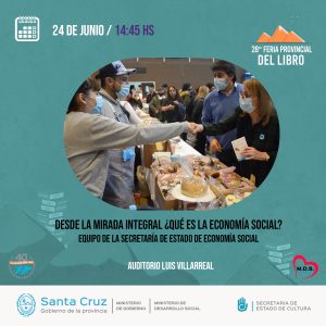 Desarrollo Social estará presente en la 28° Feria Provincial del Libro