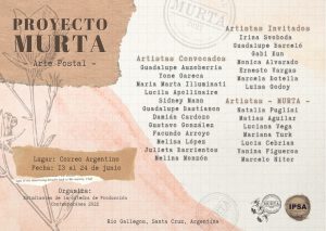El Instituto Provincial Superior de Artes presenta la muestra “Murta” en Río Gallegos