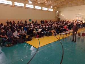 El músico Jorge Araujo llevó adelante seminarios motivacionales en Zona Norte