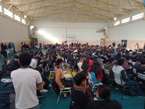 El músico Jorge Araujo llevó adelante seminarios motivacionales en Zona Norte