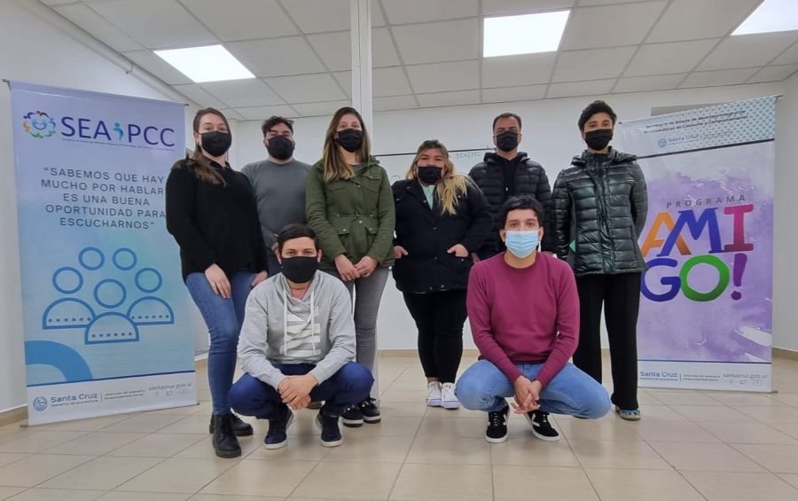 Presentaron al equipo de trabajo del Dispositivo Territorial Comunitario “Fénix” de Río Gallegos