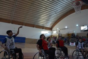 Concretaron clínica de básquet sobre silla de ruedas en Gobernador Gregores
