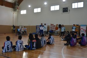 Concretaron clínica de básquet sobre silla de ruedas en Gobernador Gregores
