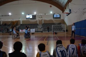 Concretaron clínica de básquet sobre silla de ruedas en Gobernador Gregores