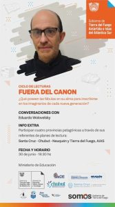 Educación invita a participar del ciclo de lecturas “Fuera del canon”