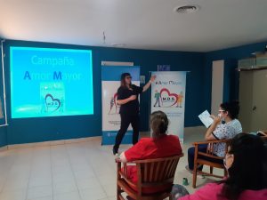 Realizaron jornada de concientización sobre buenos tratos a los adultos mayores en Piedra Buena