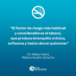 La Caja de Servicios Sociales acompaña a 1.494 pacientes con EPOC e insuficiencia pulmonar