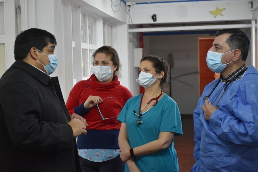 Autoridades de Salud recorrieron y relevaron el Centro de Atención Infantil de Río Gallegos