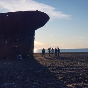 Comienzan los trabajos para el análisis de la corrosión del Marjorie Glen