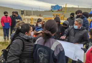 Estudiantes de la Escuela Industrial Nº 10 de Caleta Olivia recorrieron la planta de Distrigas S.A.