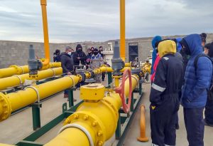 Estudiantes de la Escuela Industrial Nº 10 de Caleta Olivia recorrieron la planta de Distrigas S.A.