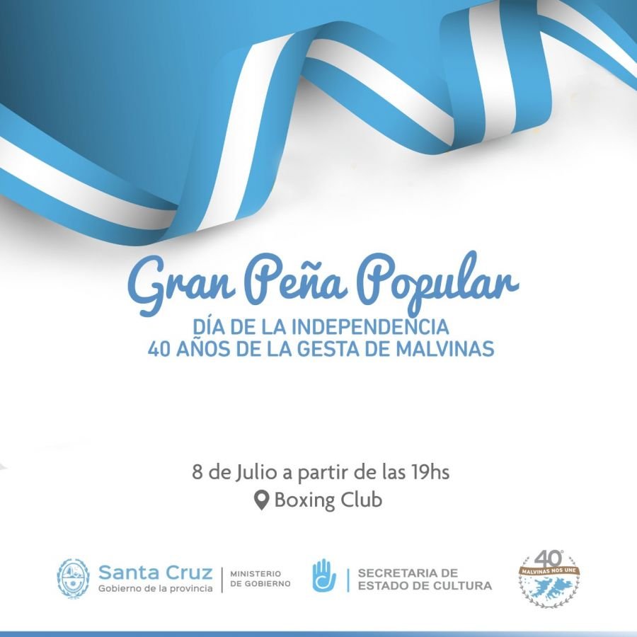 Todo listo para la Velada Patriótica