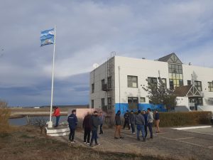 El Instituto de Energía conmemoró el 9 de Julio vestido de celeste y blanco