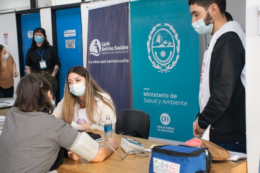 Exitosa jornada de prevención y detección de la hipertensión en la Caja de Servicios Sociales