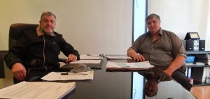 Comunicación Territorial de AMA mantuvo reuniones con los  Intendentes de Pico Truncado, Puerto Santa Cruz  y Koluel Kaike
