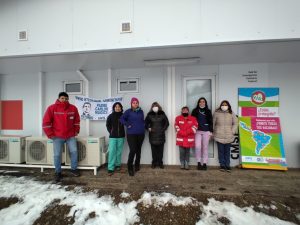 La Cartera Sanitaria participó de la Fiesta Provincial de la Nieve