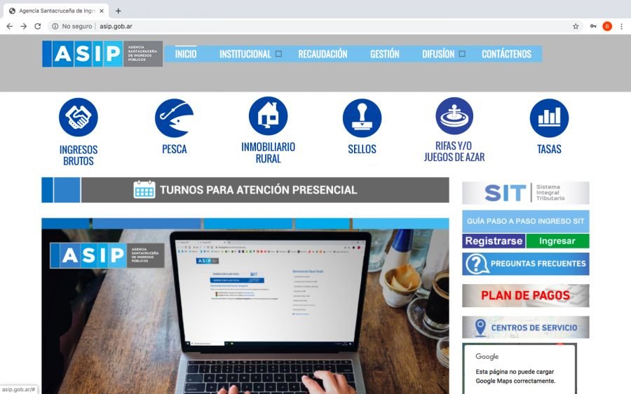 ASIP informa turnos web para atención en sede central