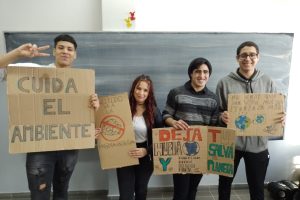 Estudiantes del CPES N° 38 llevan adelante un Proyecto Socio Comunitario Solidario