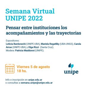 Santa Cruz estará presente en la Semana Virtual UNIPE 2022