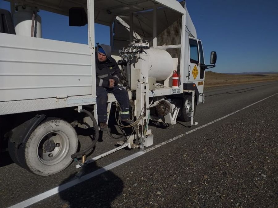 Vialidad Provincial concreta labores en la Ruta Provincial Nº 5