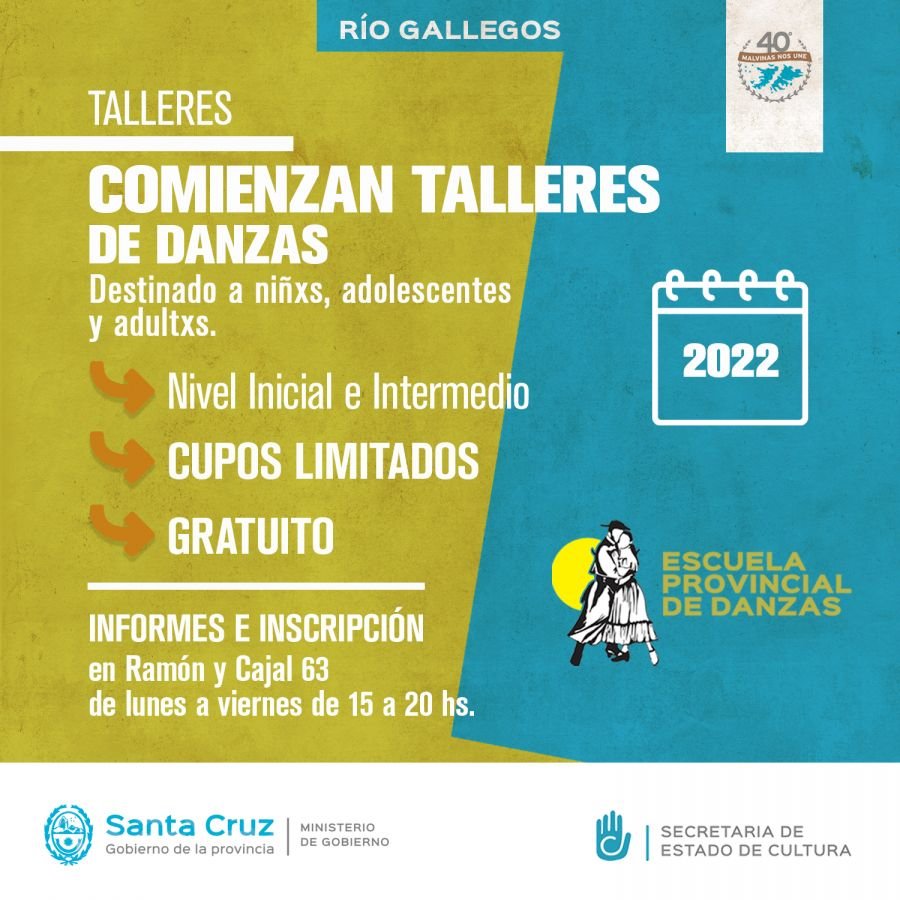 Se abren las inscripciones para la Escuela Provincial de Danzas