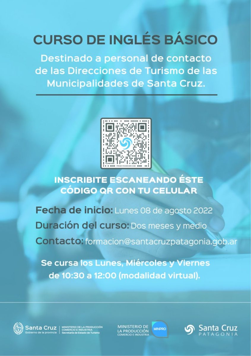 Turismo inició la capacitación de inglés turístico para Municipios