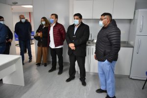 Avanza la obra del hospital modular de Caleta Olivia