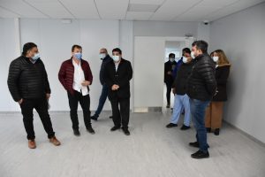 Avanza la obra del hospital modular de Caleta Olivia