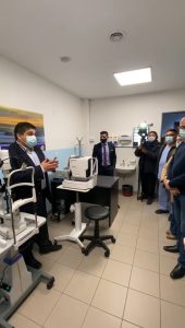 Salud inauguró un consultorio oftalmológico en el Hospital de Caleta Olivia
