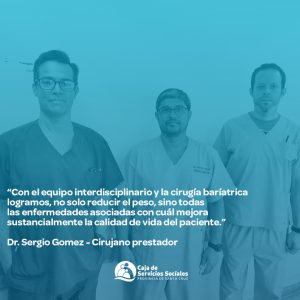 Gómez: “La cirugía bariátrica es el método más exitoso a largo plazo en obesidad”