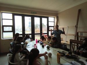Con gran participación se realizó taller de amigurumis