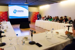 Autoridades de la Caja de Servicios Sociales de Santa Cruz se reunieron con COSSPRA