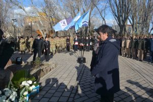 Autoridades provinciales participaron del acto por un nuevo aniversario del fallecimiento del General San Martín